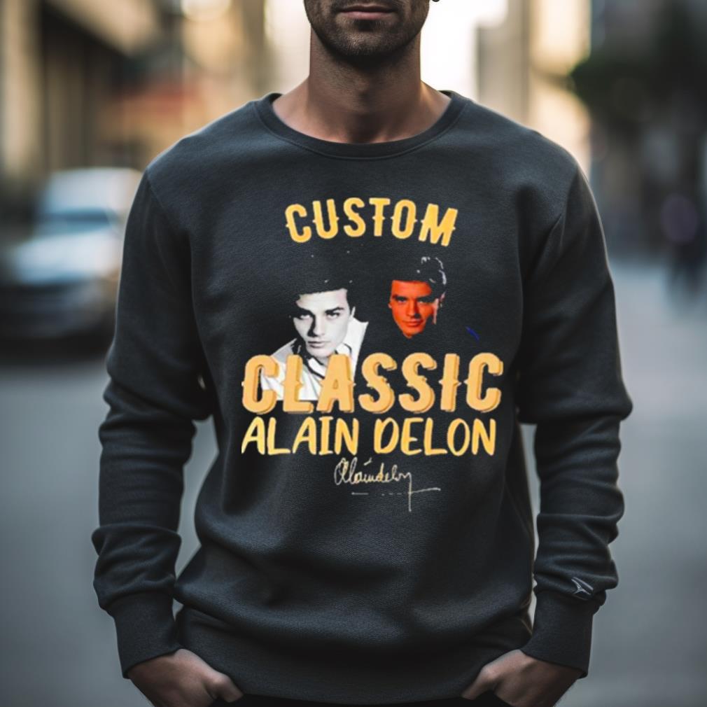 Custom Classic Alain Delon Maindely Signature Shirt