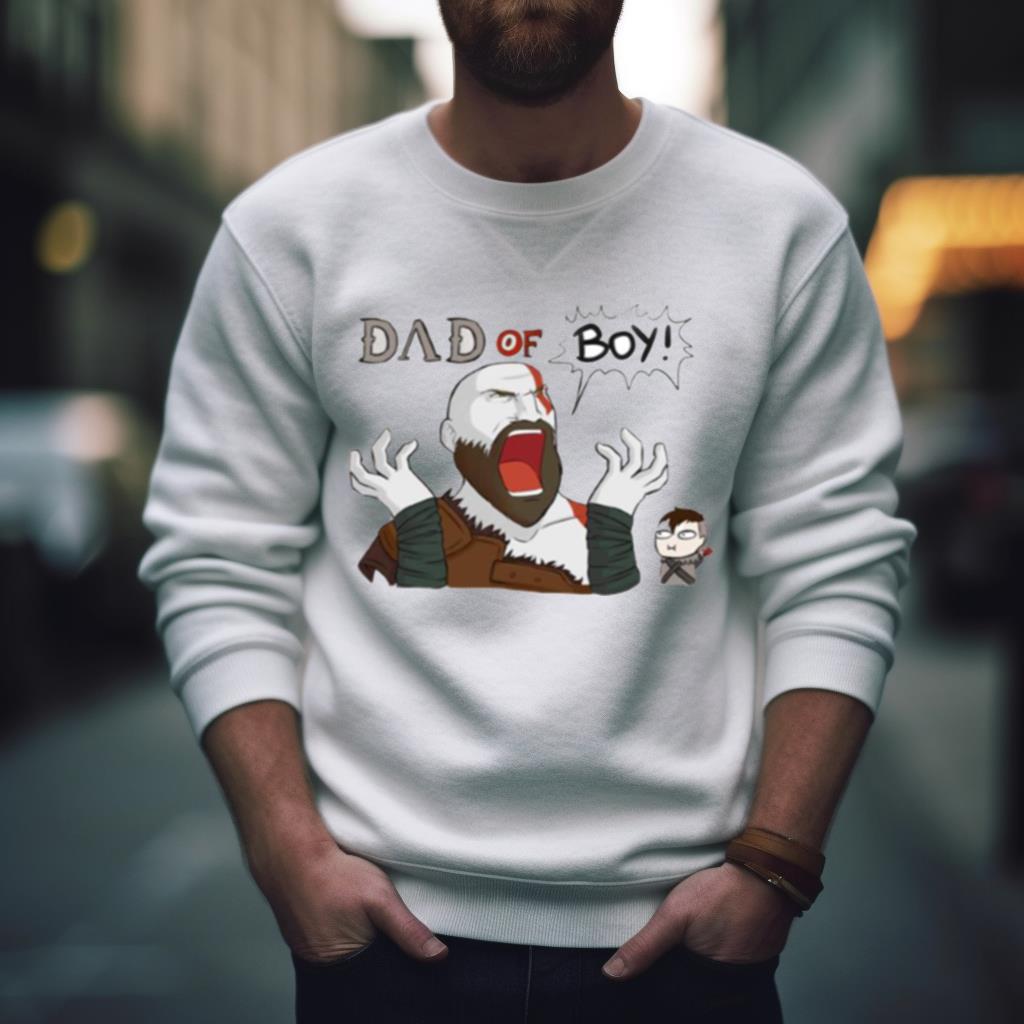 Dad Of Boy God Of War Shirt