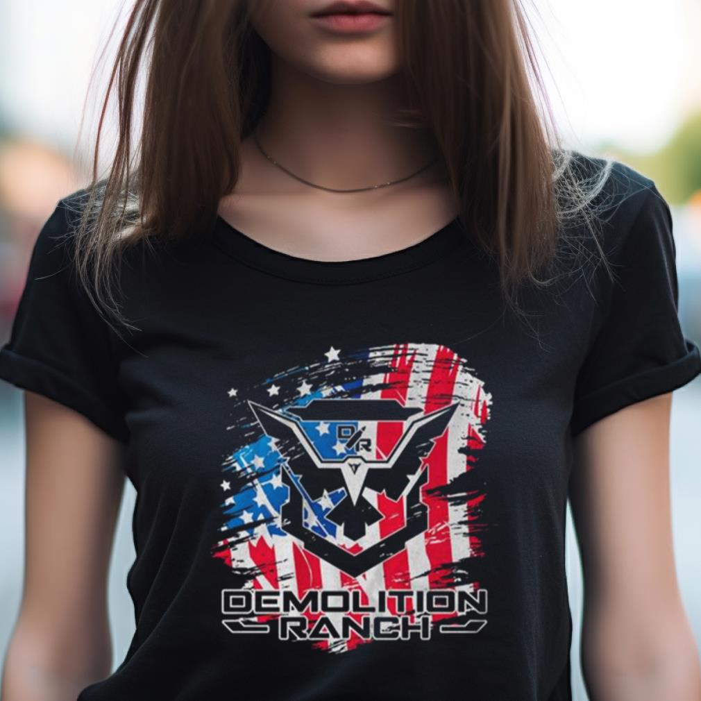 Demolition Merica American Flag Shirt