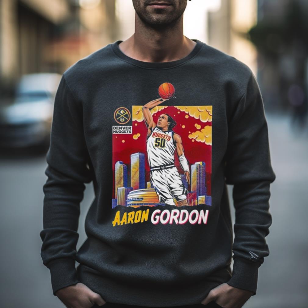 Denver Nuggets Aaron Gordon 2023 Nba Finals Sky T Shirt