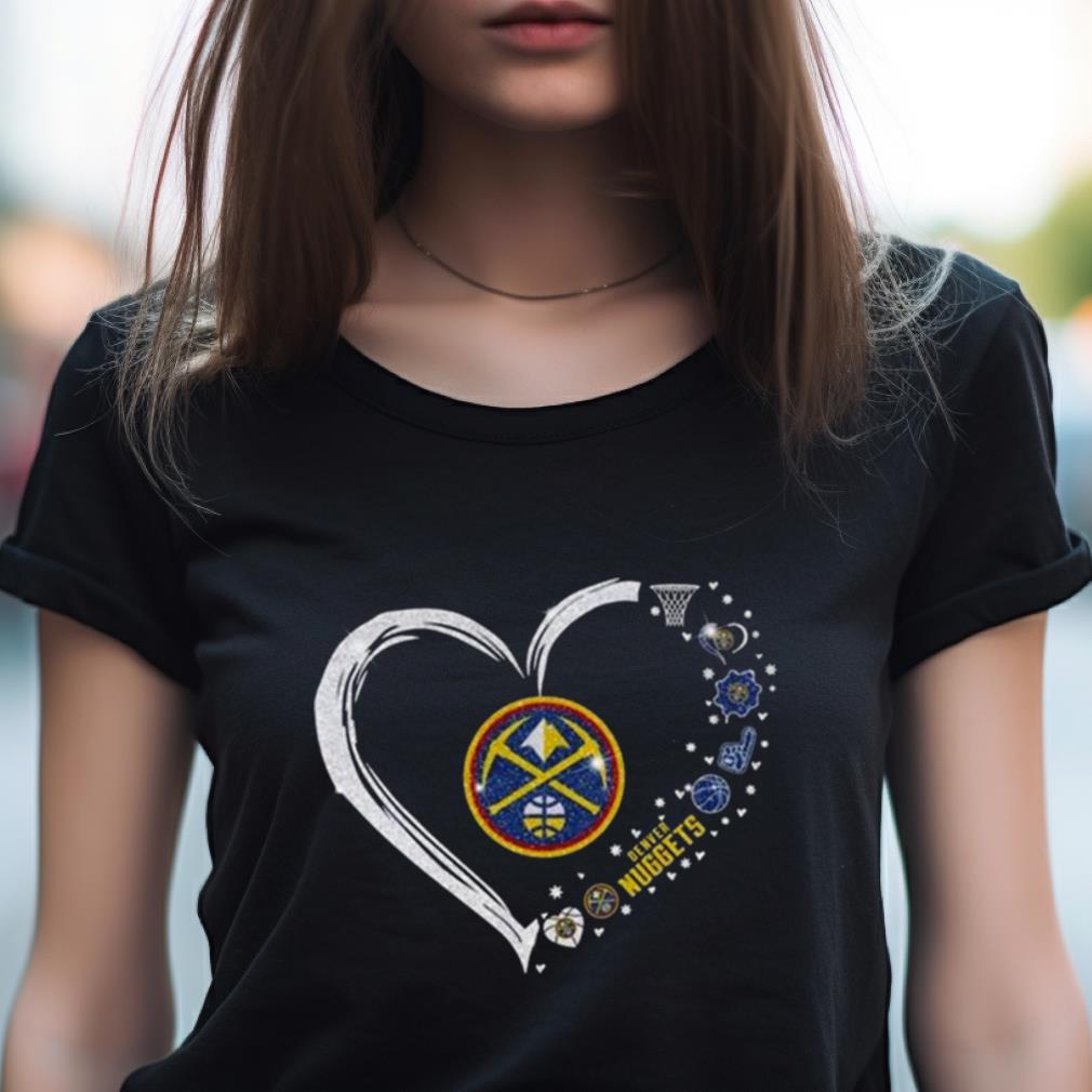 Denver Nuggets Logo Heart Diamond 2023 Shirt