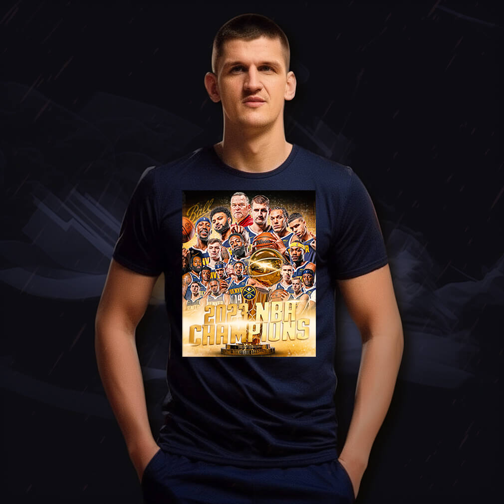 Denver Nuggets NBA Finals Team Champions Shirt