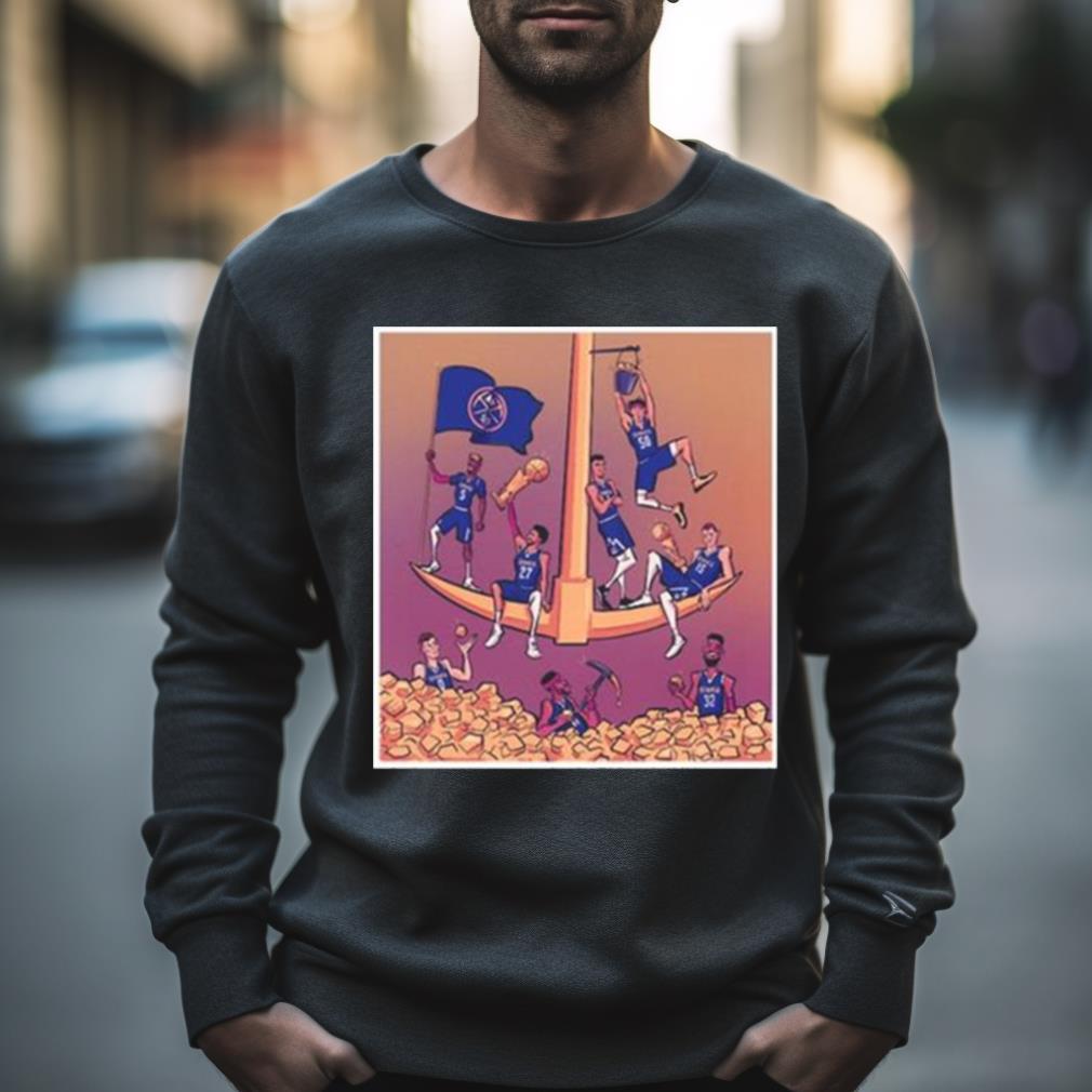Denver Nuggets Struck Gold 2023 Nba Champions Shirt