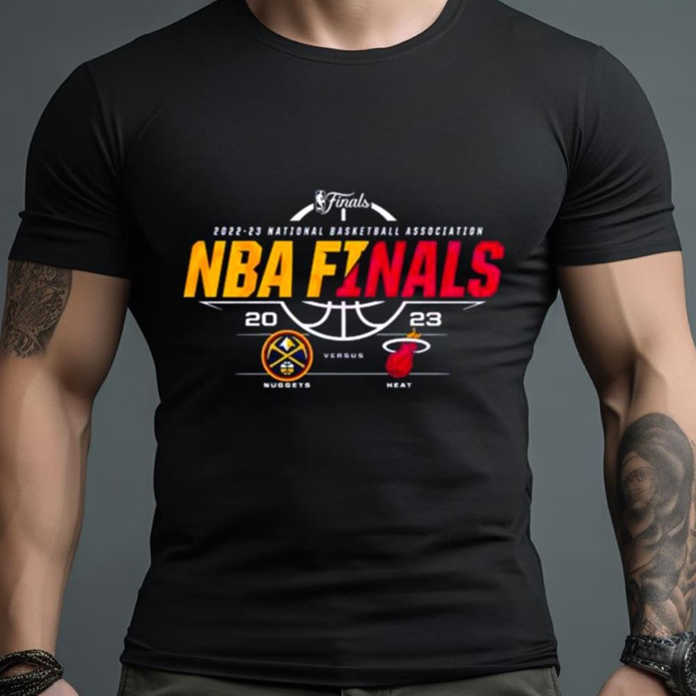 Denver Nuggets vs Miami Heat 2023 NBA Finals Champions Shirt