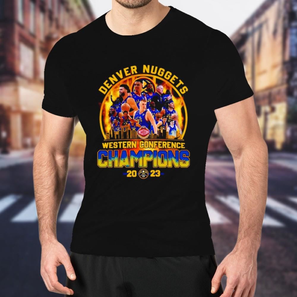 Denver Nuggets Western Conference Champions 2023 Shirt