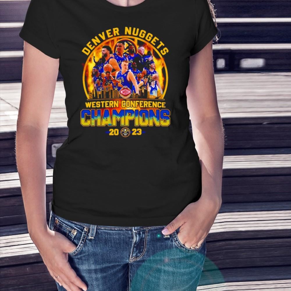 Denver Nuggets Western Conference Champions 2023 Shirt