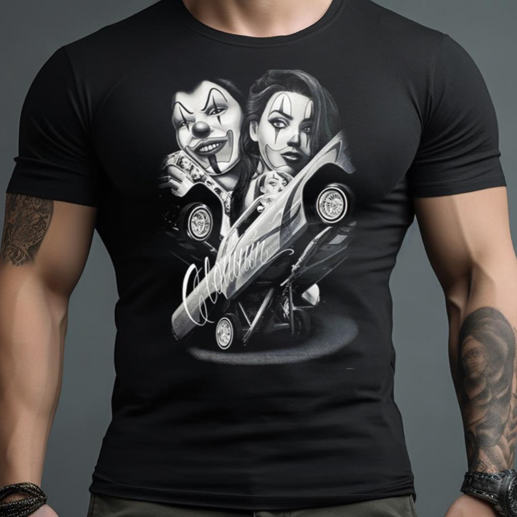 Dga Clowning Around Chola Lowrider T Shirt