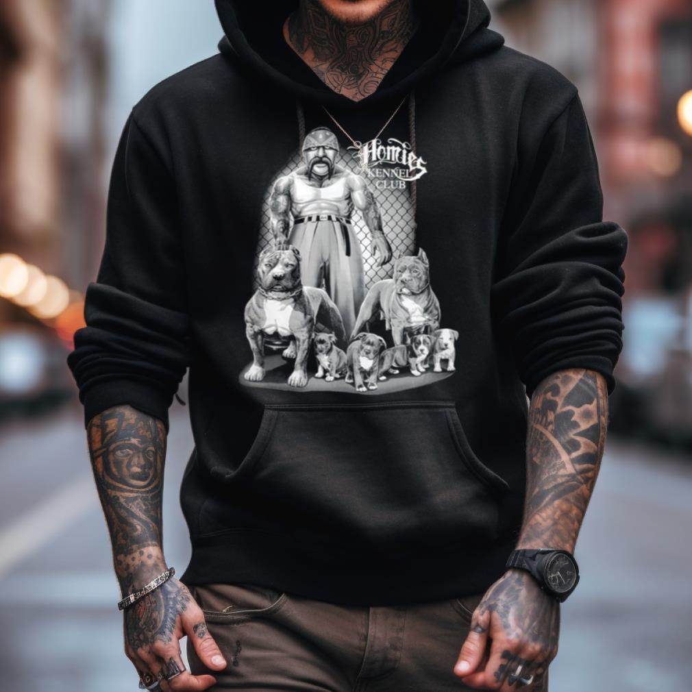 Dga Homies Pit Bulls Kennel Club Chicano Graphic T Shirt Dga Homies Pit Bulls Kennel Club Chicano Graphic T Shirt