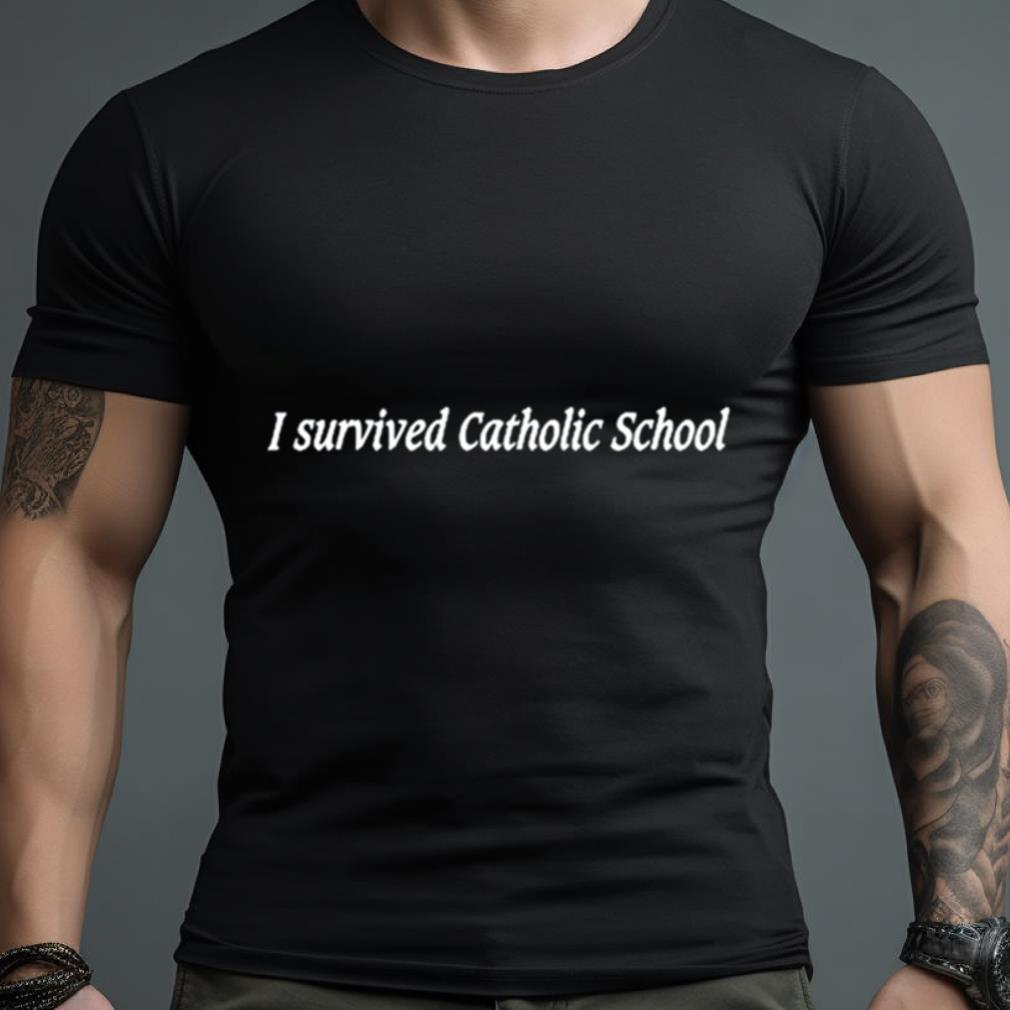 Edgewoodcollective I Survived Catholic School Shirt