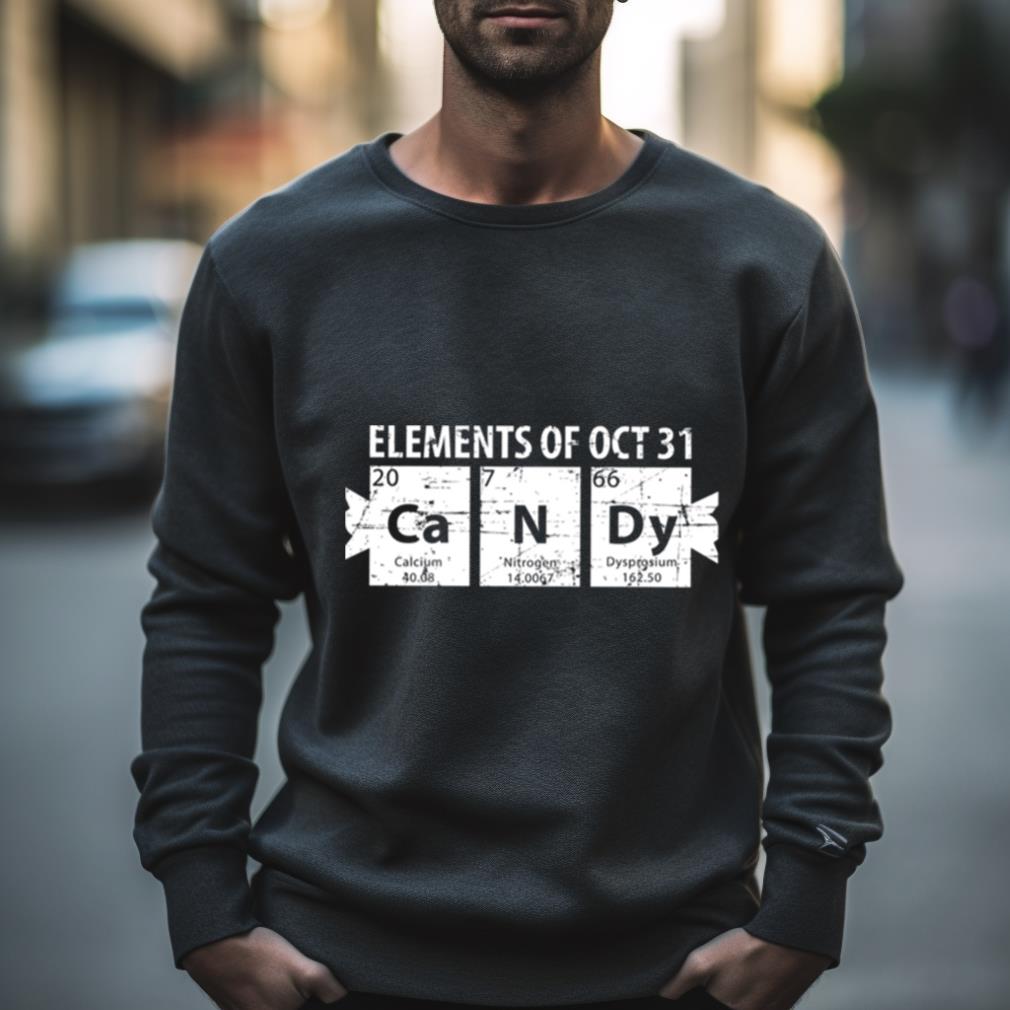 Elements Of 31 October Periodic Table Halloween Shirt