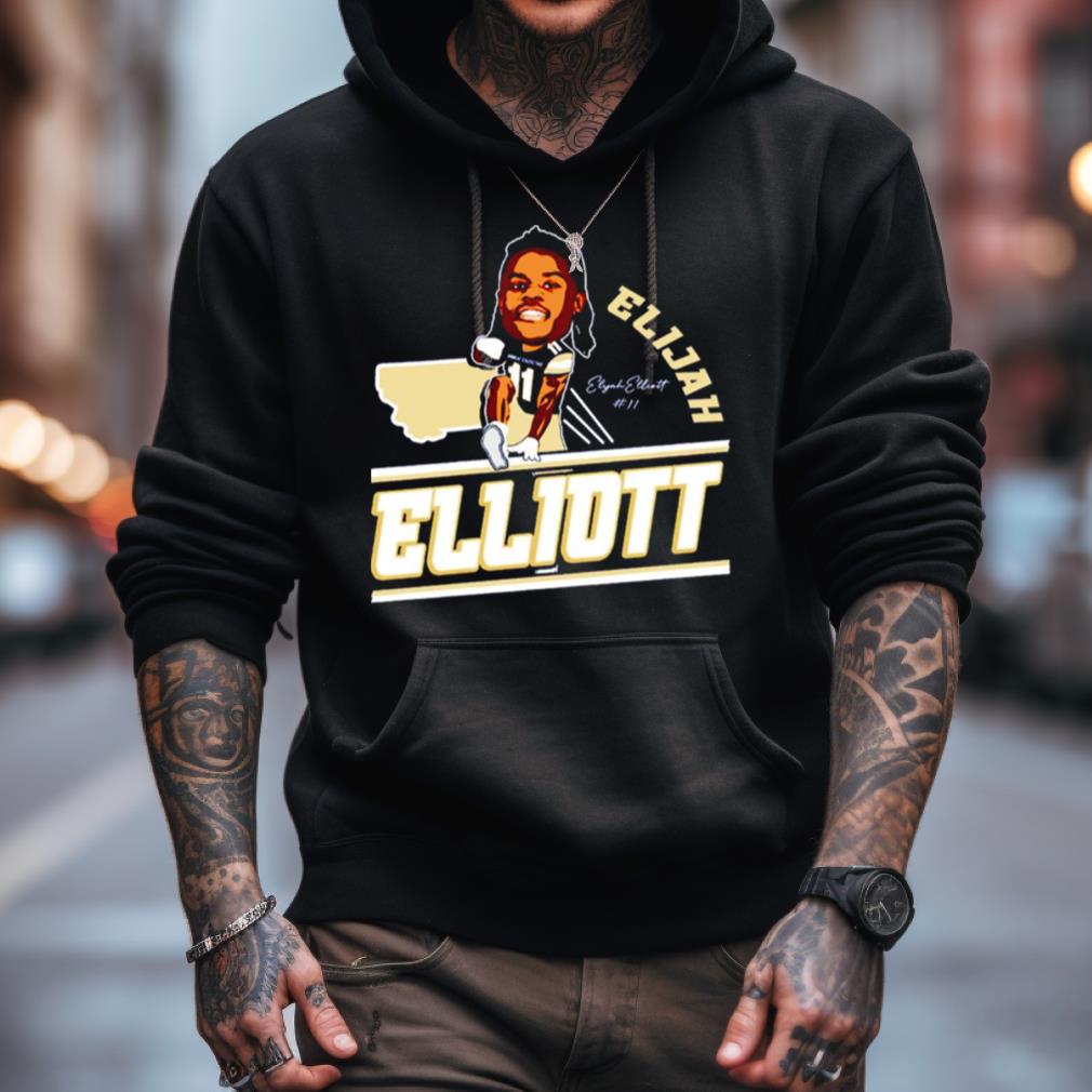 Elijah Elliot #18 Cartoon Shirt Elijah Elliot #18 Cartoon Shirt