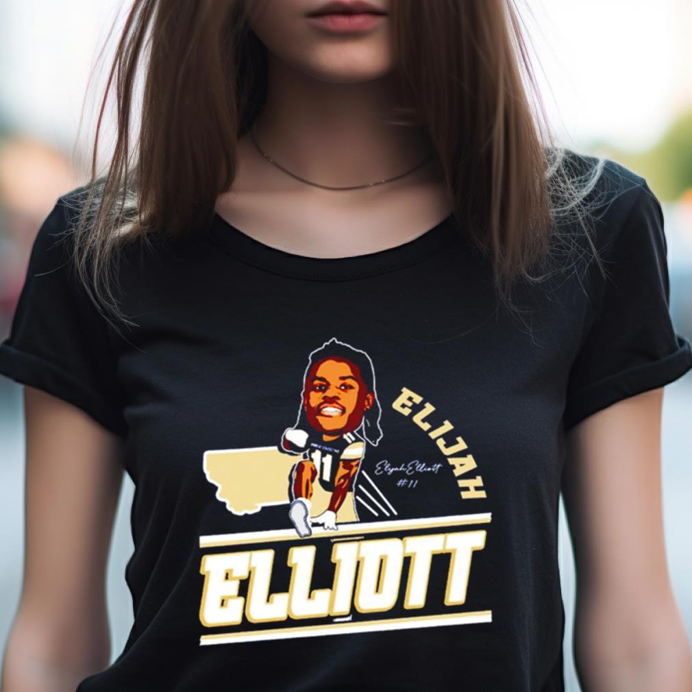 Elijah Elliot #18 Cartoon Shirt Elijah Elliot #18 Cartoon Shirt
