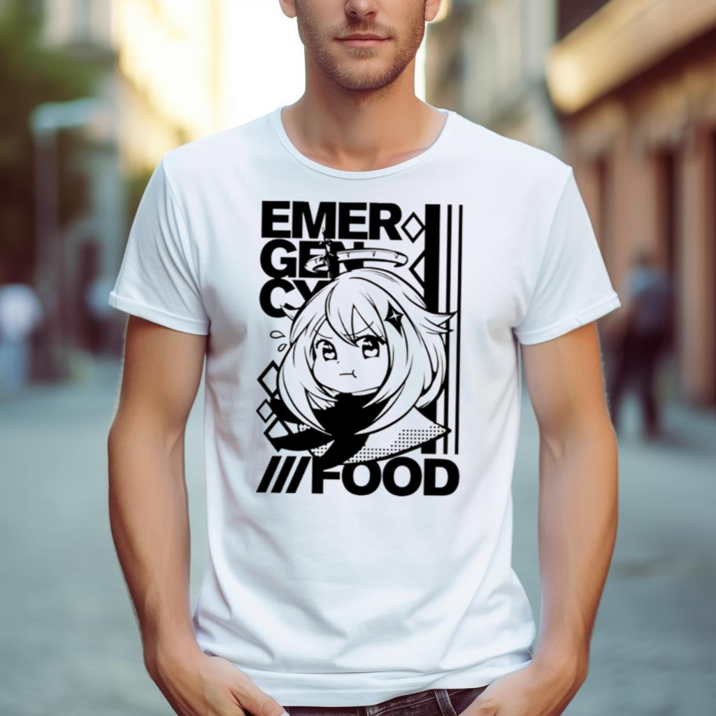 Emergency Food Paimon Genshin Impact Shirt