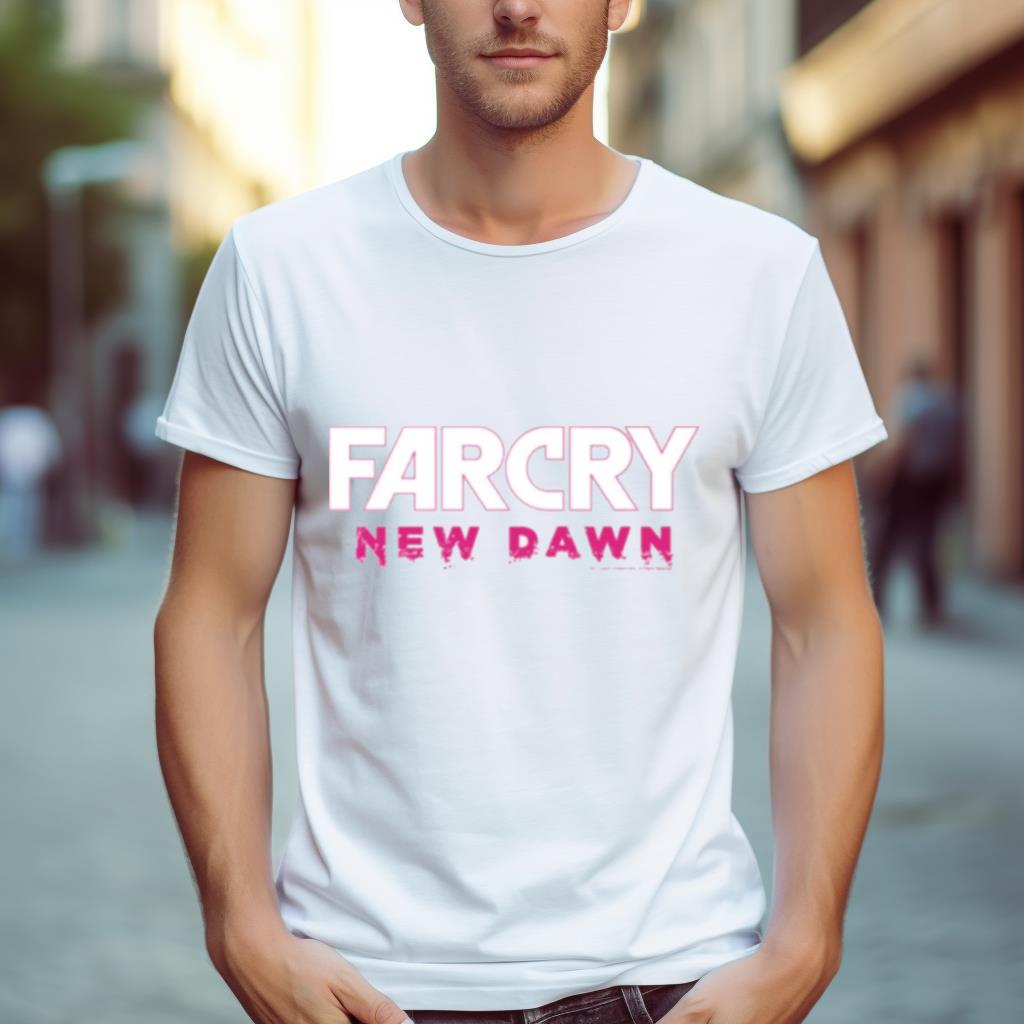 Far Cry New Dawn Text Logo Shirt