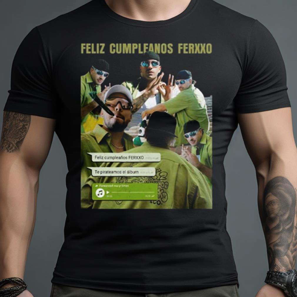 Ferxxo Tracklist Feid Vacaxiones Shirt