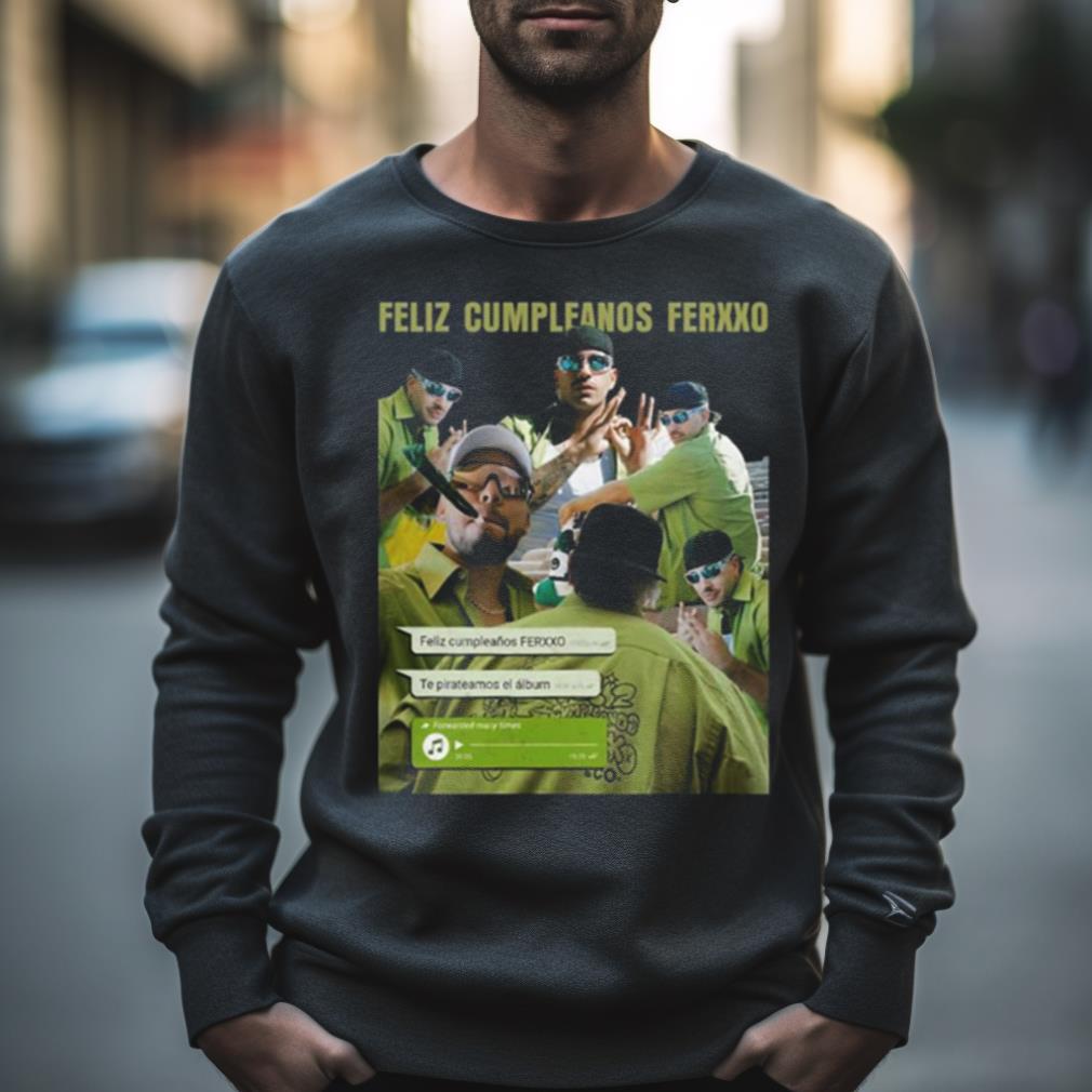 Ferxxo Tracklist Feid Vacaxiones Shirt