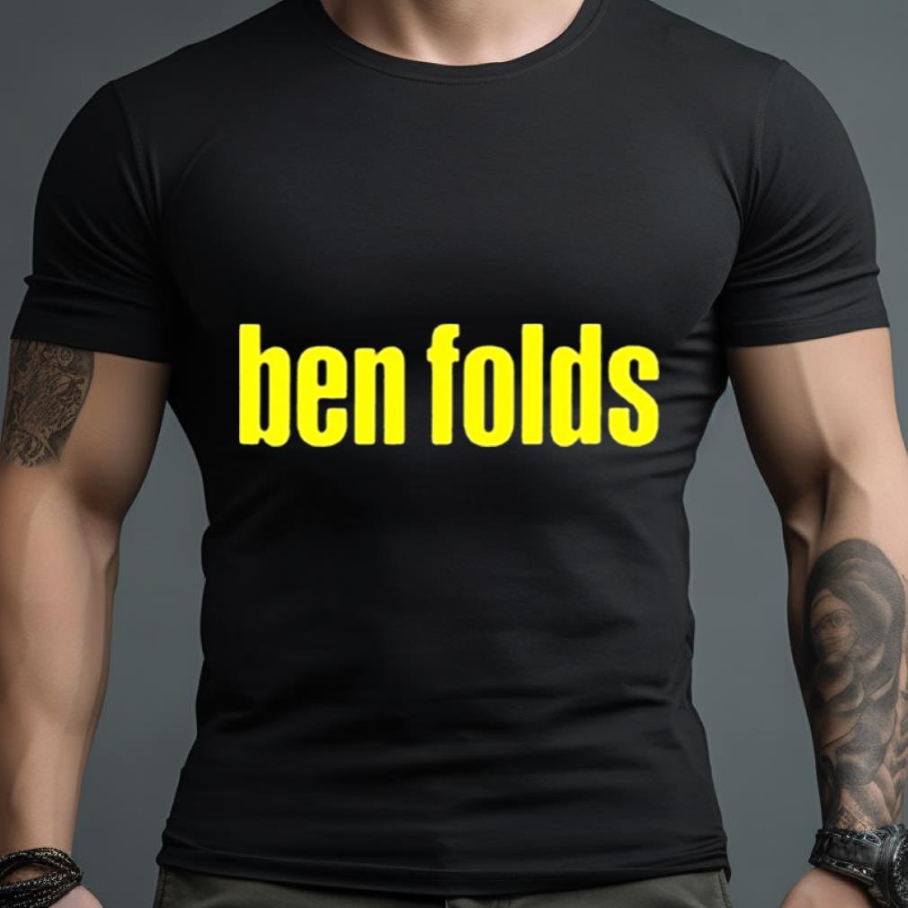 Folds Ben Logo Cover Yellow Shirt