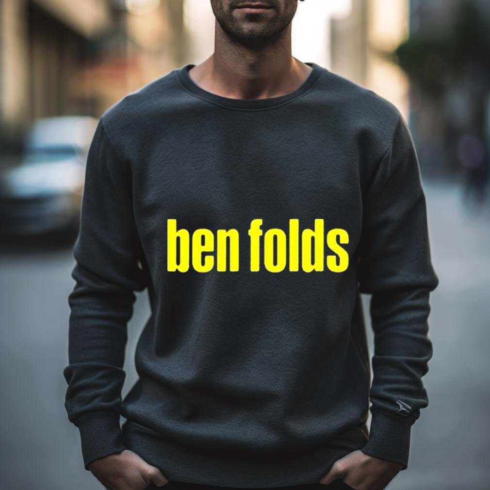 Folds Ben Logo Cover Yellow Shirt