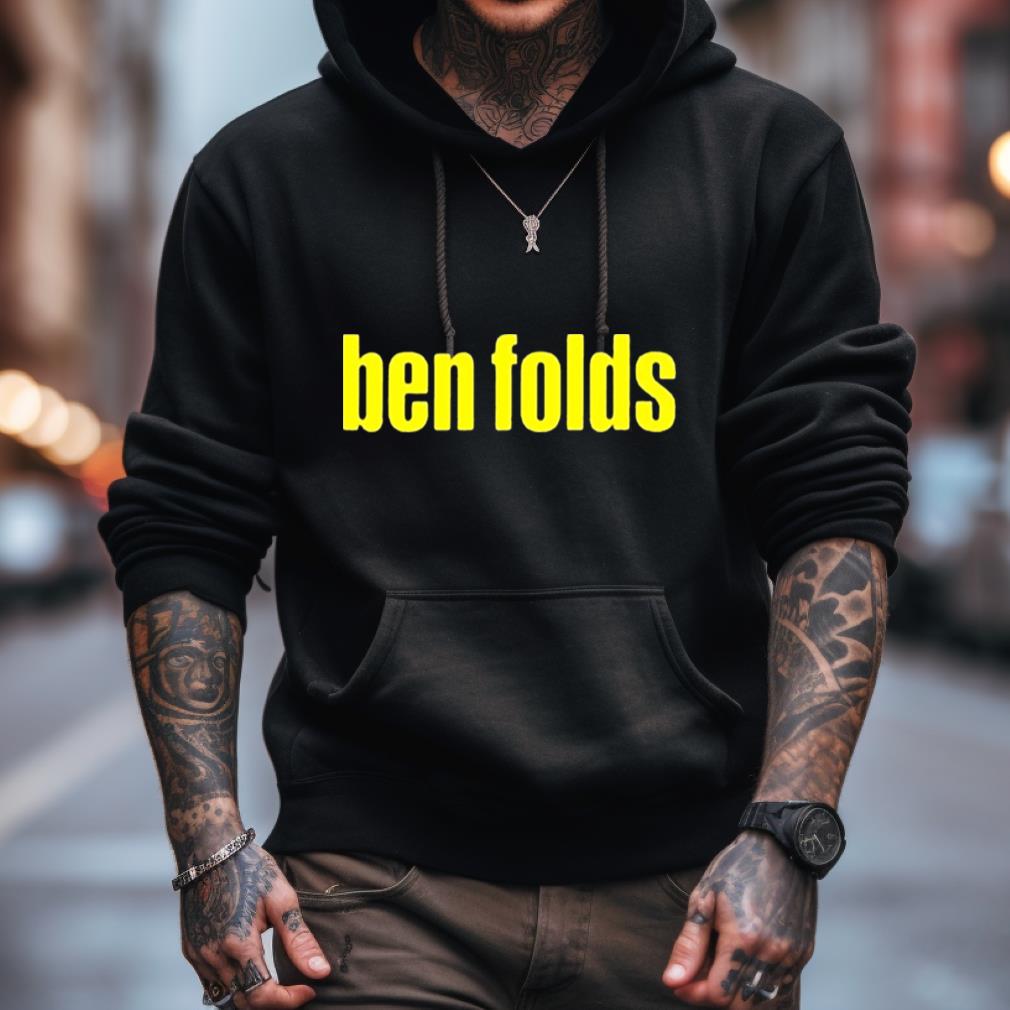 Folds Ben Logo Cover Yellow Shirt Folds Ben Logo Cover Yellow Shirt