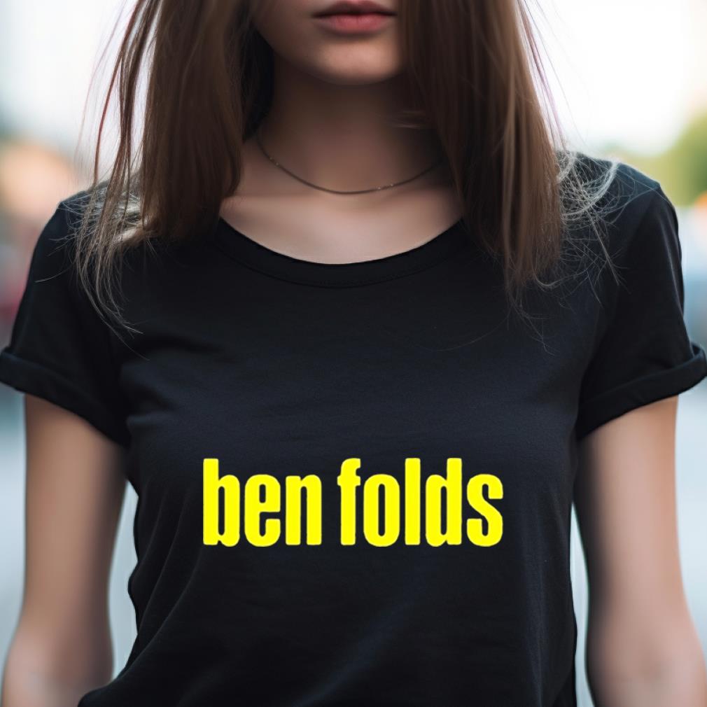 Folds Ben Logo Cover Yellow Shirt Folds Ben Logo Cover Yellow Shirt