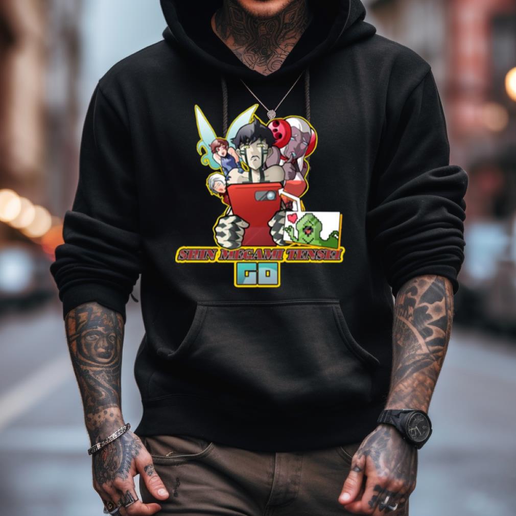 Funny Art Shin Megami Tensei Go Shirt Funny Art Shin Megami Tensei Go Shirt