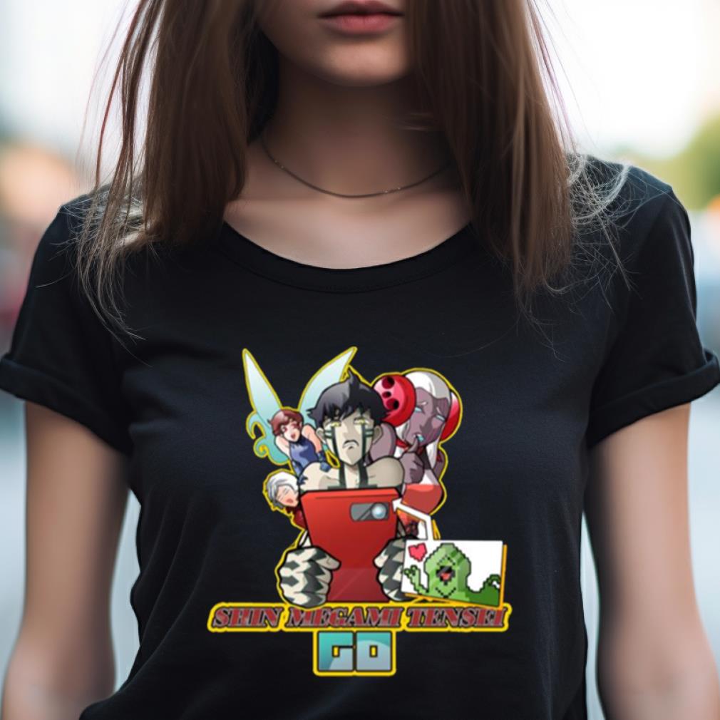Funny Art Shin Megami Tensei Go Shirt Funny Art Shin Megami Tensei Go Shirt