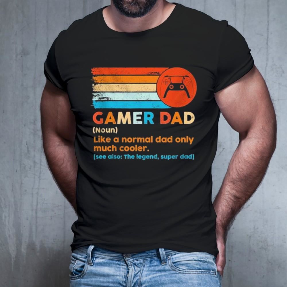 Gamer dad like a normal dad only much cooler vintage Shirt