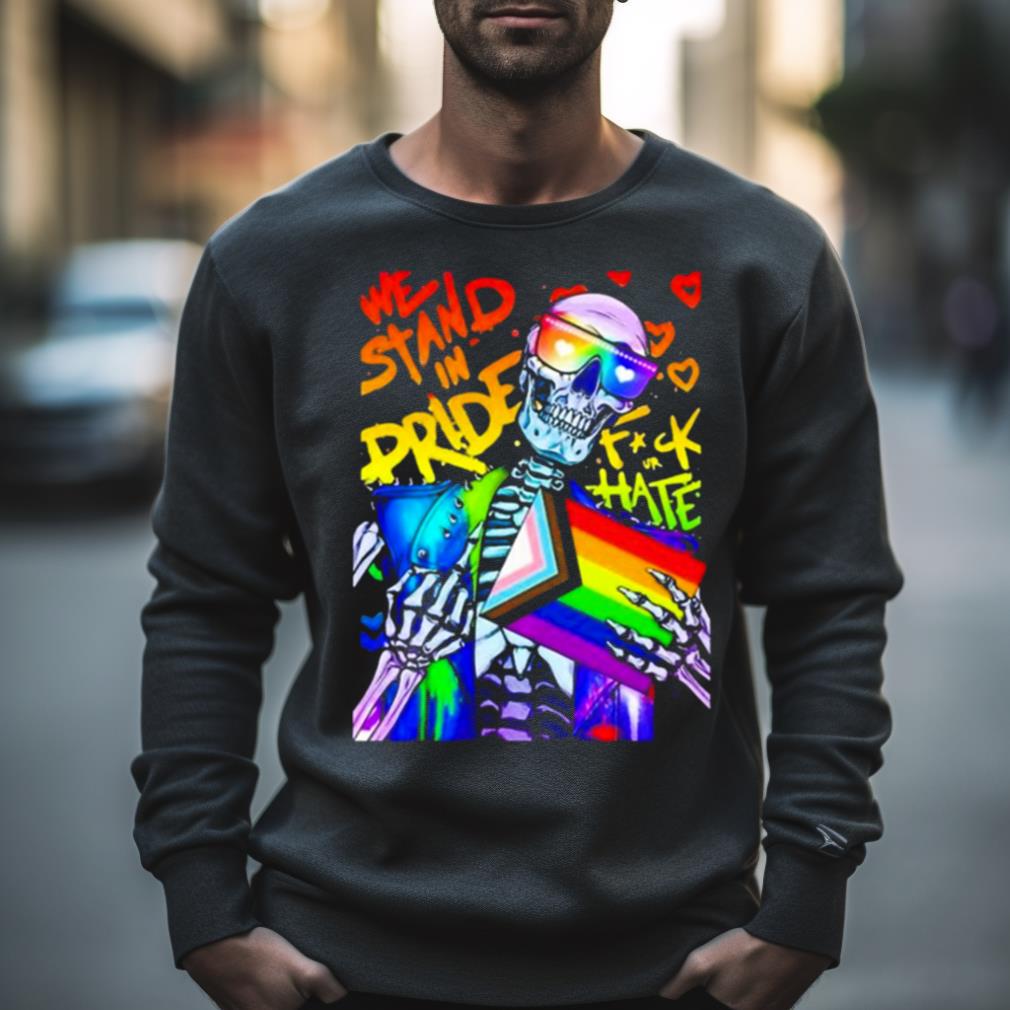 Ghost Arcade We Stand In Pride Shirt