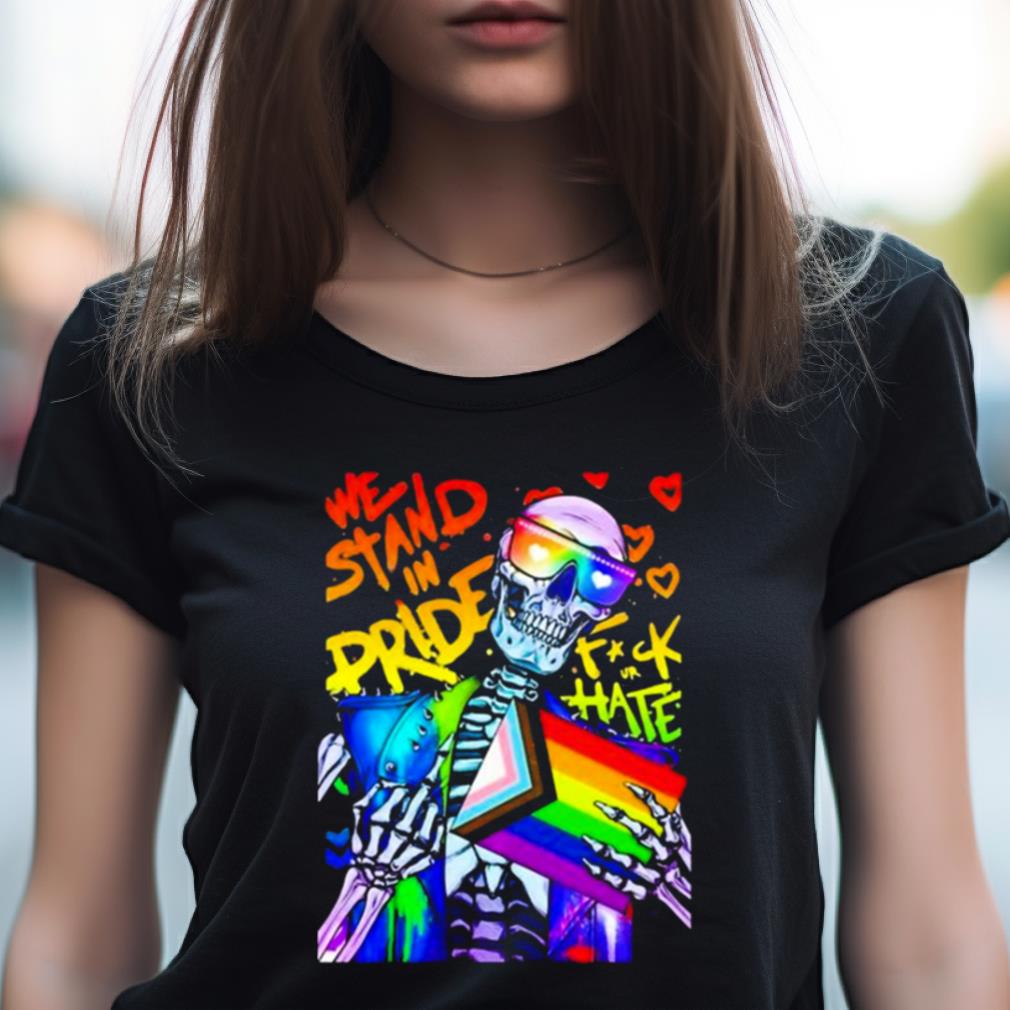 Ghost Arcade We Stand In Pride Shirt
