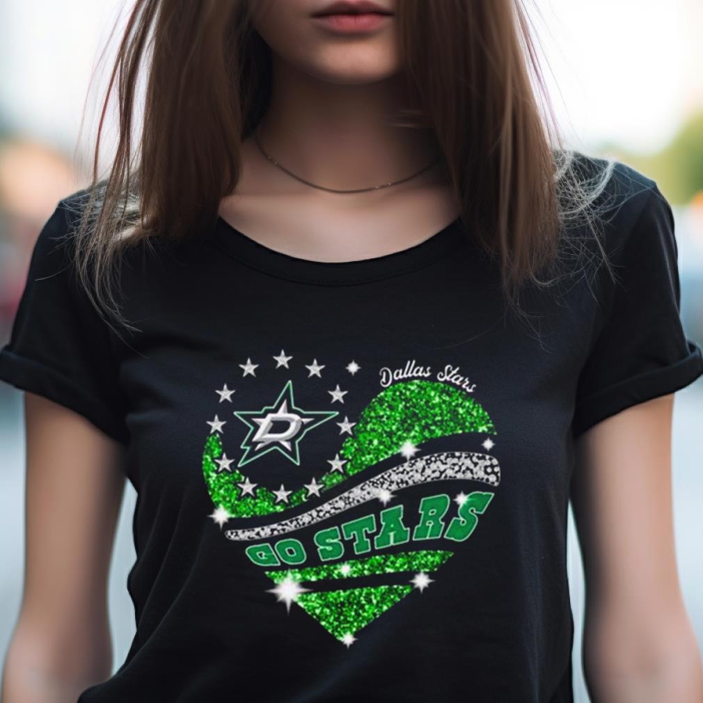 Go Stars Dallas Stars Legend Heart Diamond Shirt Go Stars Dallas Stars Legend Heart Diamond Shirt