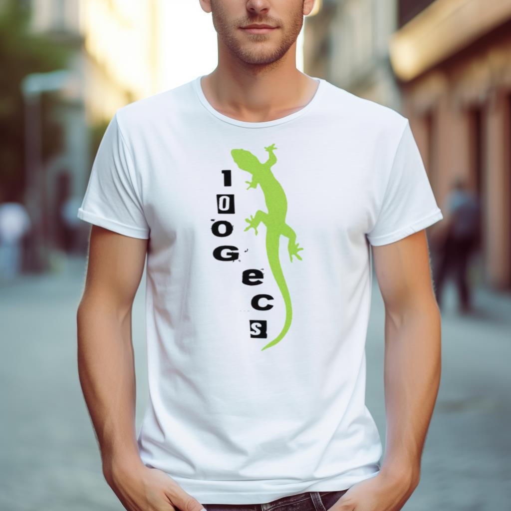 Green Gecko 100 Gecs shirt