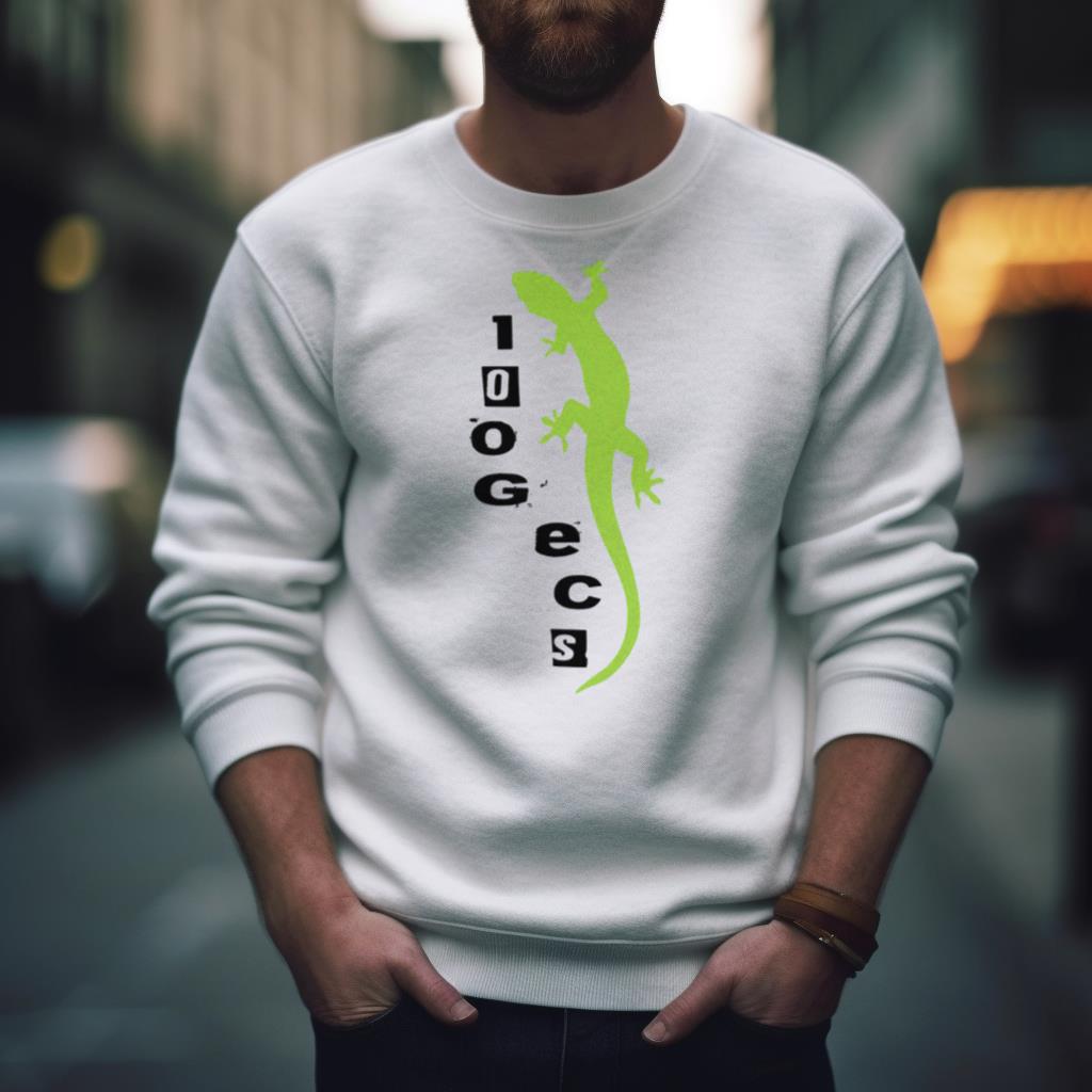 Green Gecko 100 Gecs shirt
