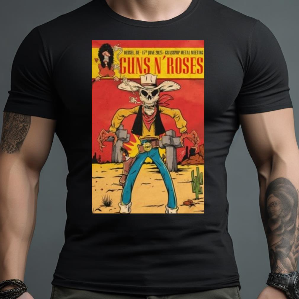 Guns N’ Roses Dessel Belgium Festivalterrein Stenehei June 15 2023 Shirt