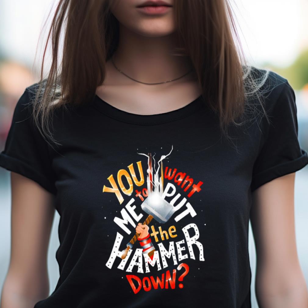 Hammer Down Thor Marvel Shirt