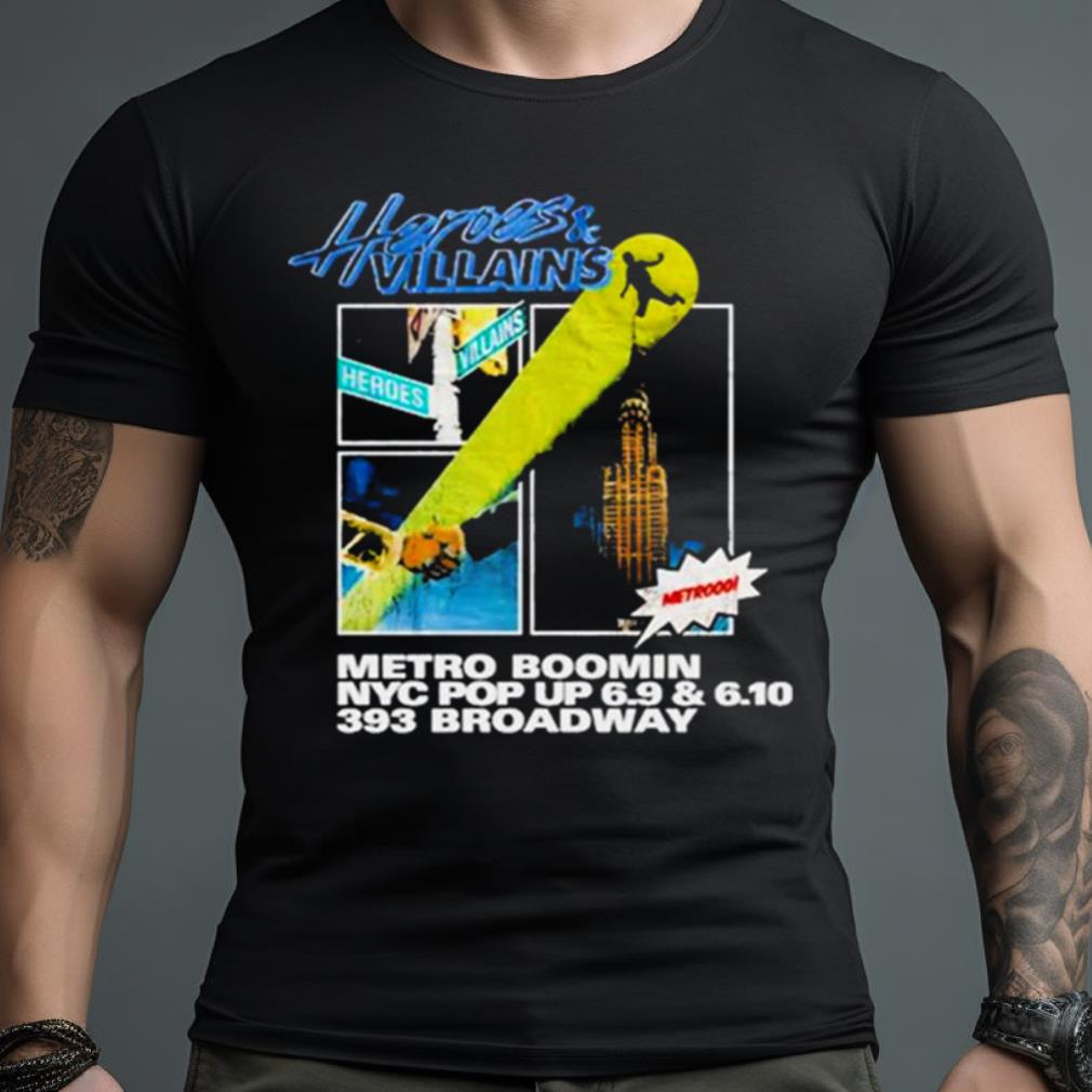 Heroes & Villains Metro Moomin Nyc Pop Up June 9 10 2023 393 Broadway Shirt