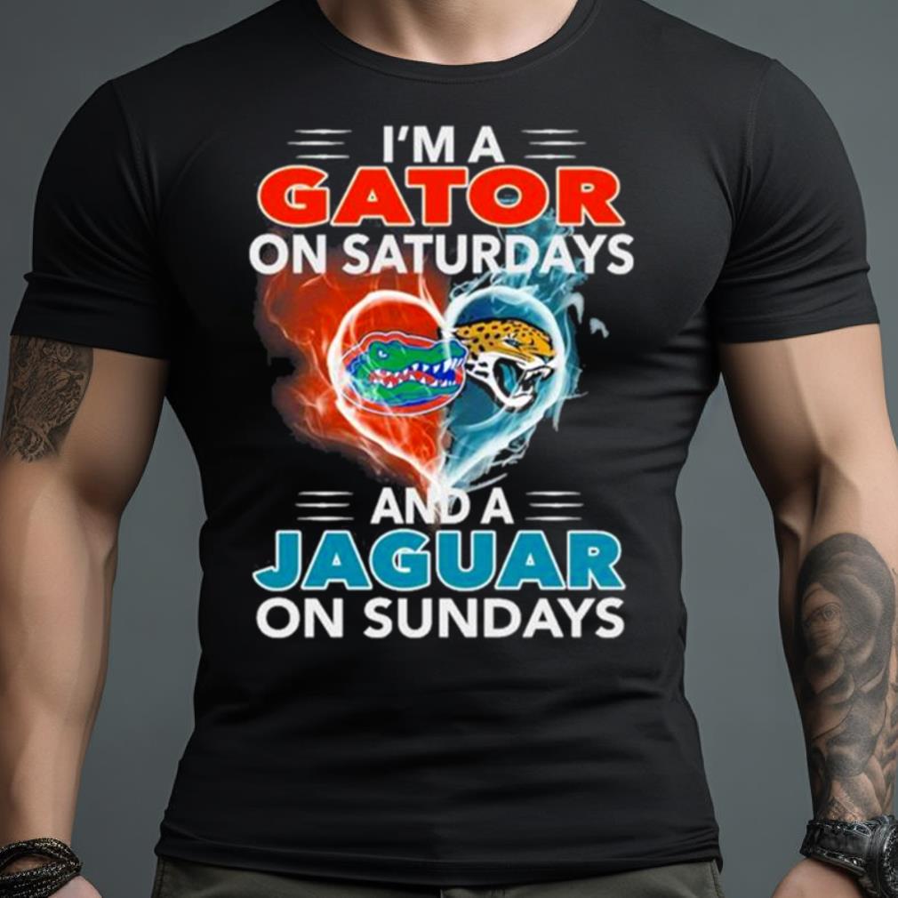 I’M A Gator On Saturdays And A Jaguar On Sundays 2023 Shirt