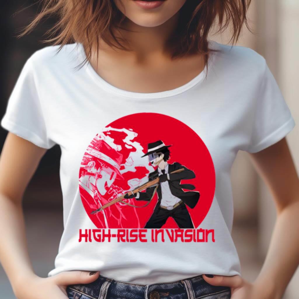 In The Fight High Rise Invasion Retro Shirt In The Fight High Rise Invasion Retro Shirt