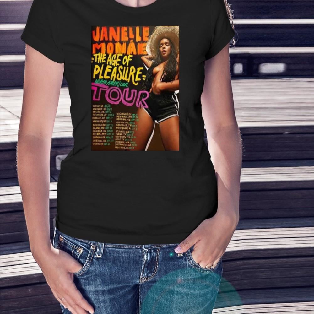 Janelle Monae The Age Of Pleasure North American Tour 2023 Shirt