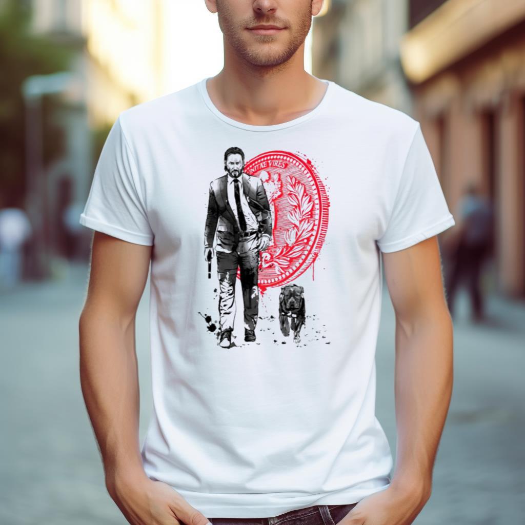 John Wick Lone Hitman And Cub Shirt