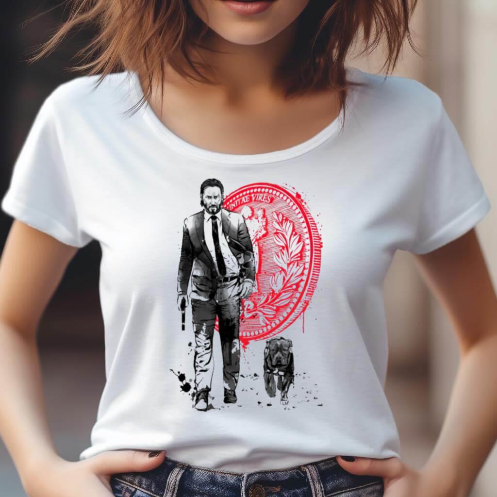 John Wick Lone Hitman And Cub Shirt John Wick Lone Hitman And Cub Shirt