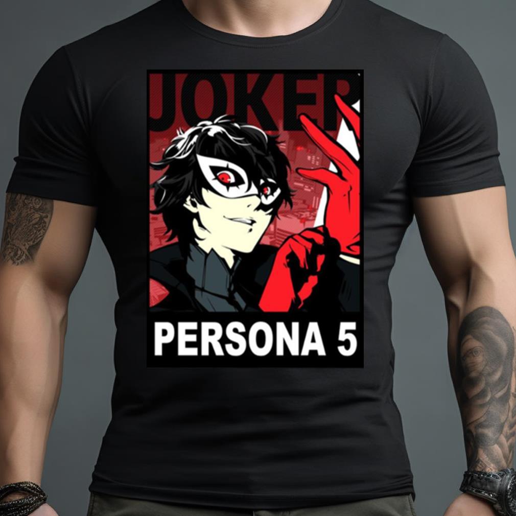 Joker Persona 5 Graphic Shirt - Hersmiles