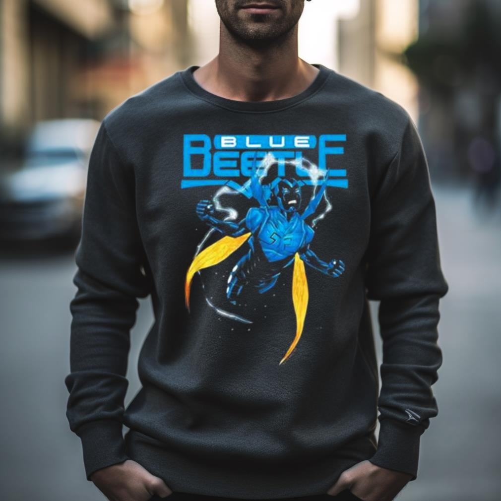 Justice League Blue Beetle T Shirt