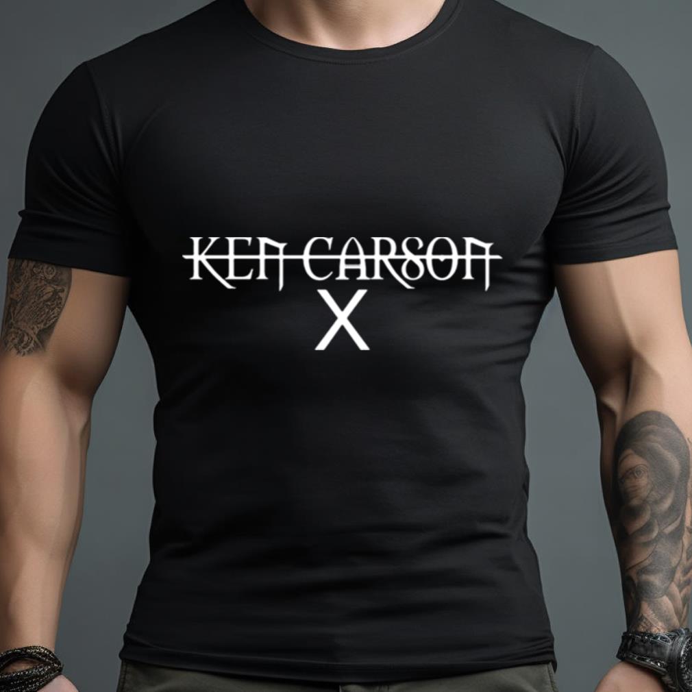 Ken Carson White X Logo shirt
