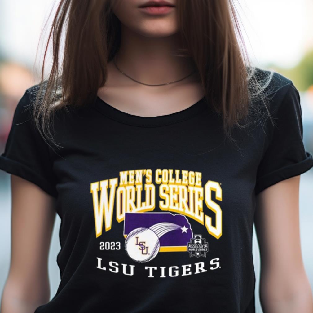 LSU Tigers 2023 Men’s College World Series Baseball T Shirt LSU Tigers 2023 Men’s College World Series Baseball T Shirt