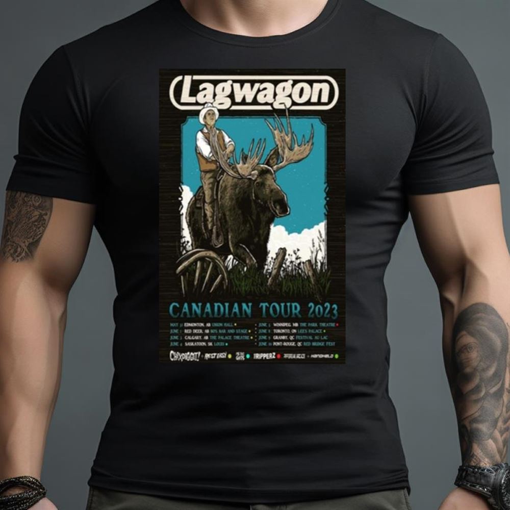 Lagwagon Canadian Tour 2023 Shirt