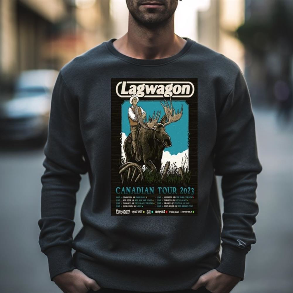 Lagwagon Canadian Tour 2023 Shirt
