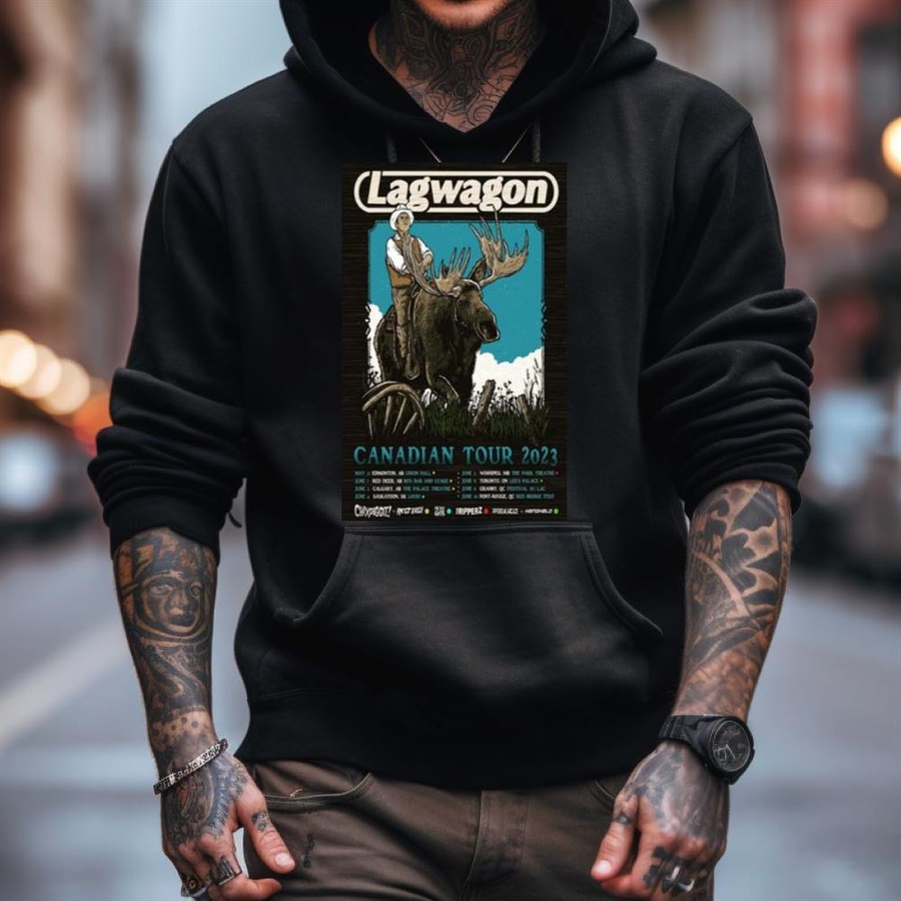 Lagwagon Canadian Tour 2023 Shirt Lagwagon Canadian Tour 2023 Shirt