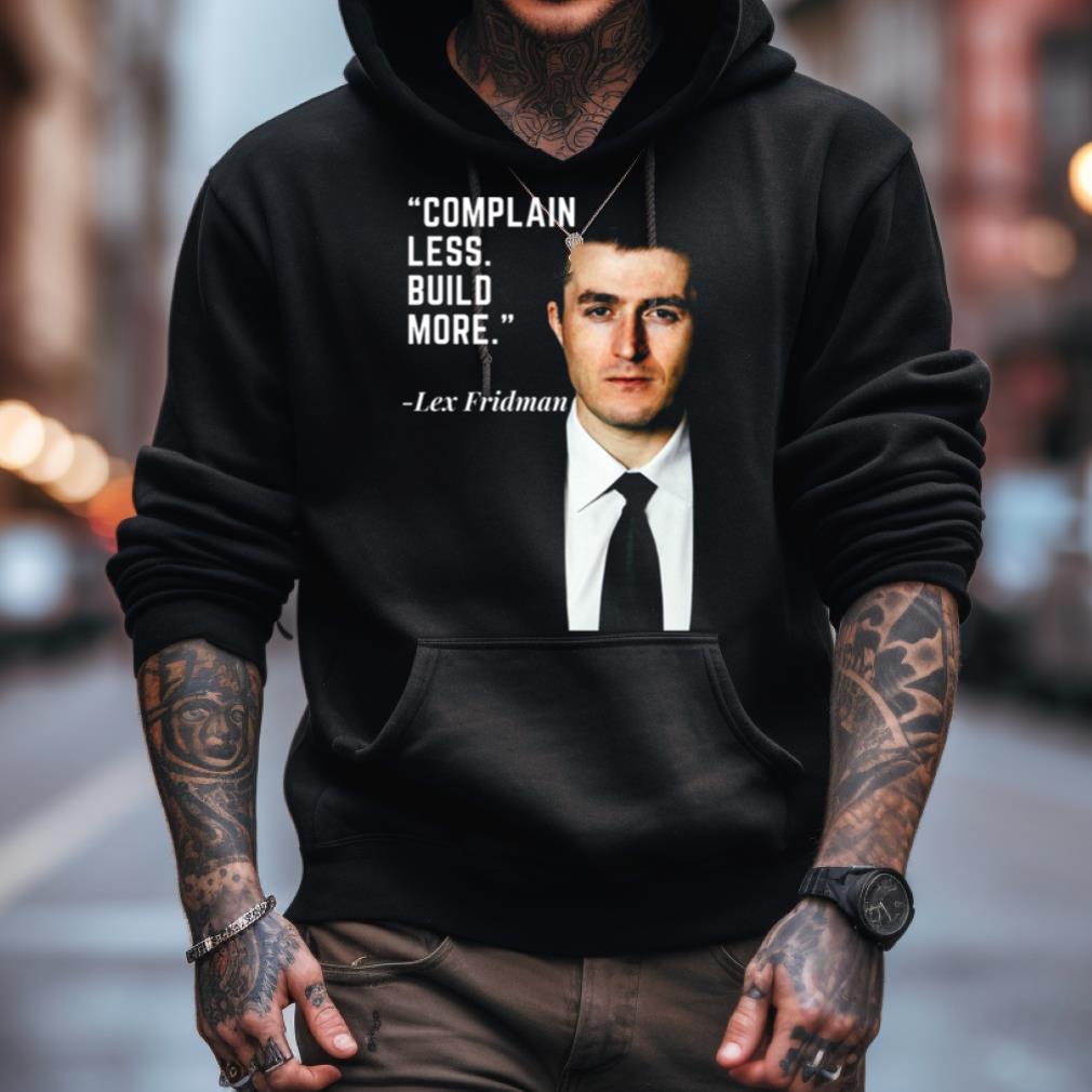Lex Fridman Podcast The Man shirt Lex Fridman Podcast The Man shirt