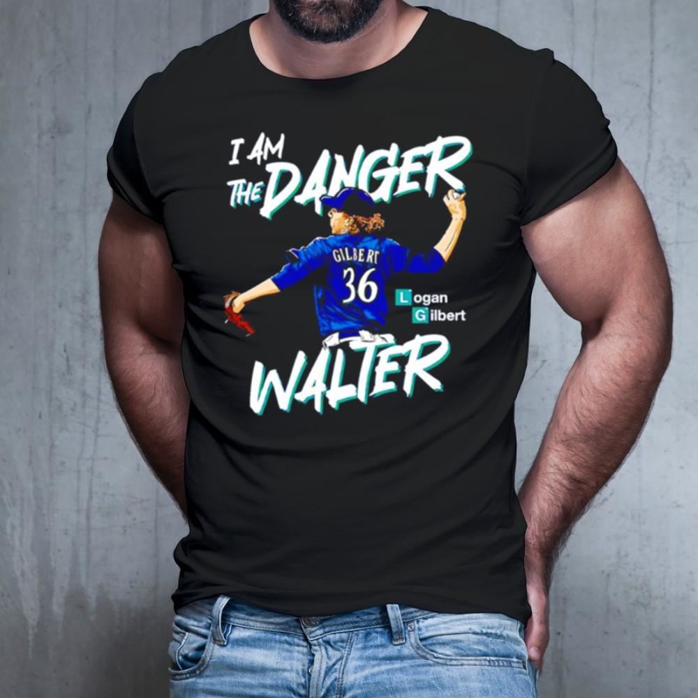 Logan Gilbert I am the danger Walter Shirt Logan Gilbert I am the danger Walter Shirt