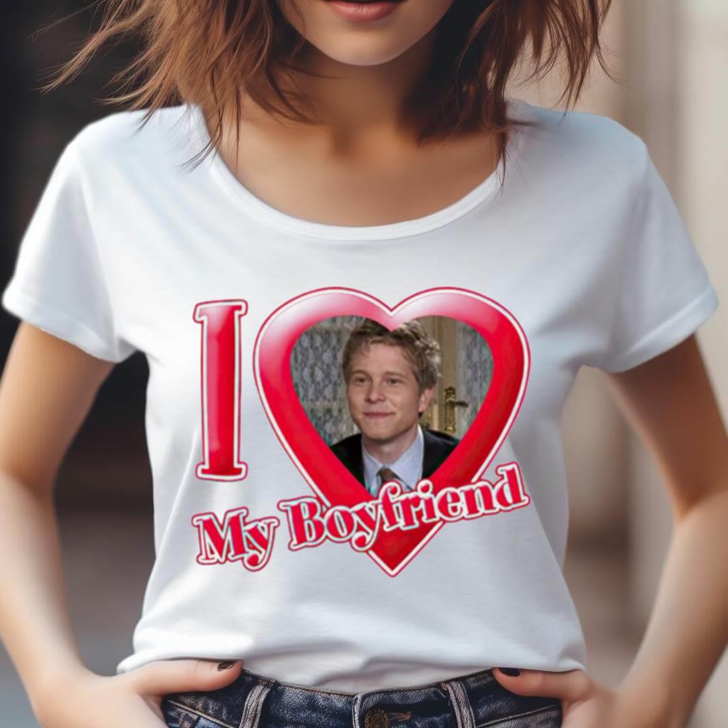 Logan Huntzberger I Love My Boyfriend Shirt Logan Huntzberger I Love My Boyfriend Shirt